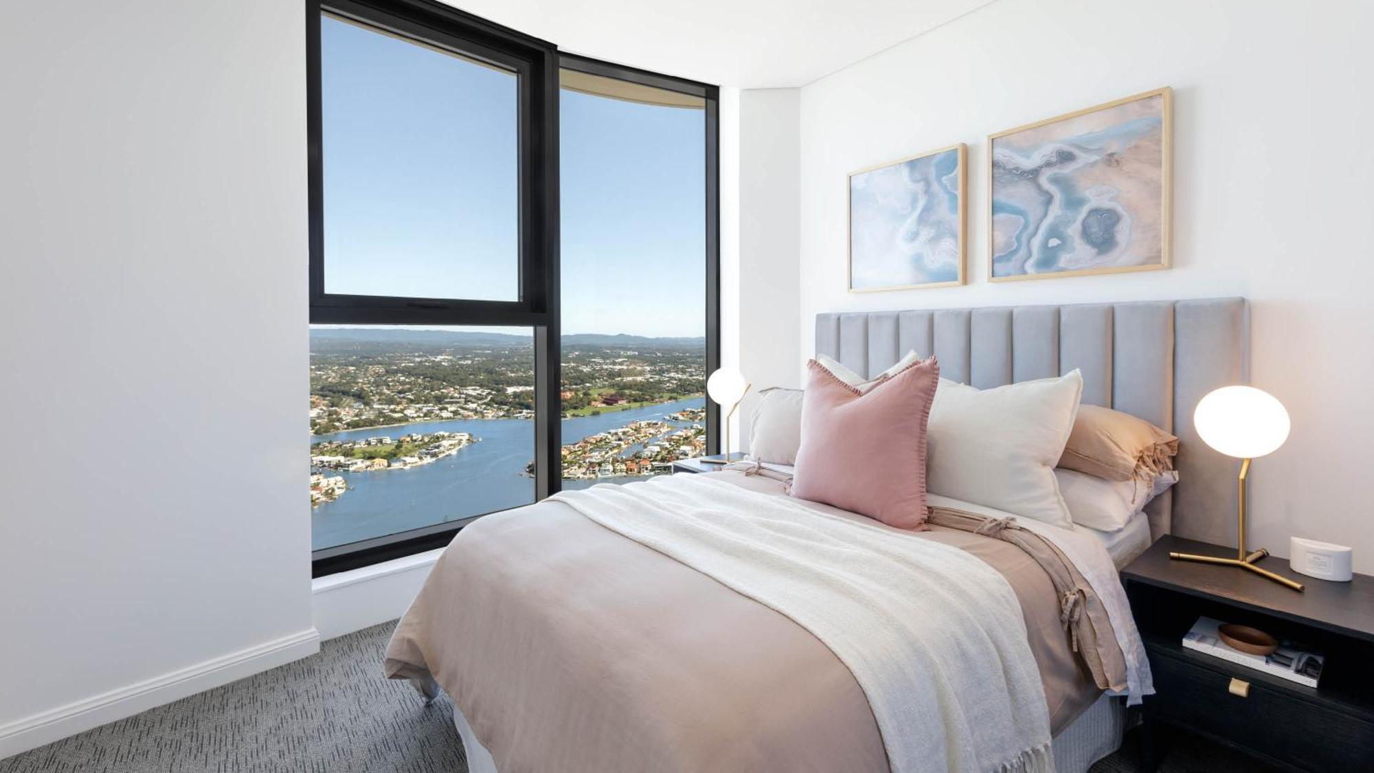 Surfers Paradise New Beachfront Apartments Guldkusten Exteriör bild