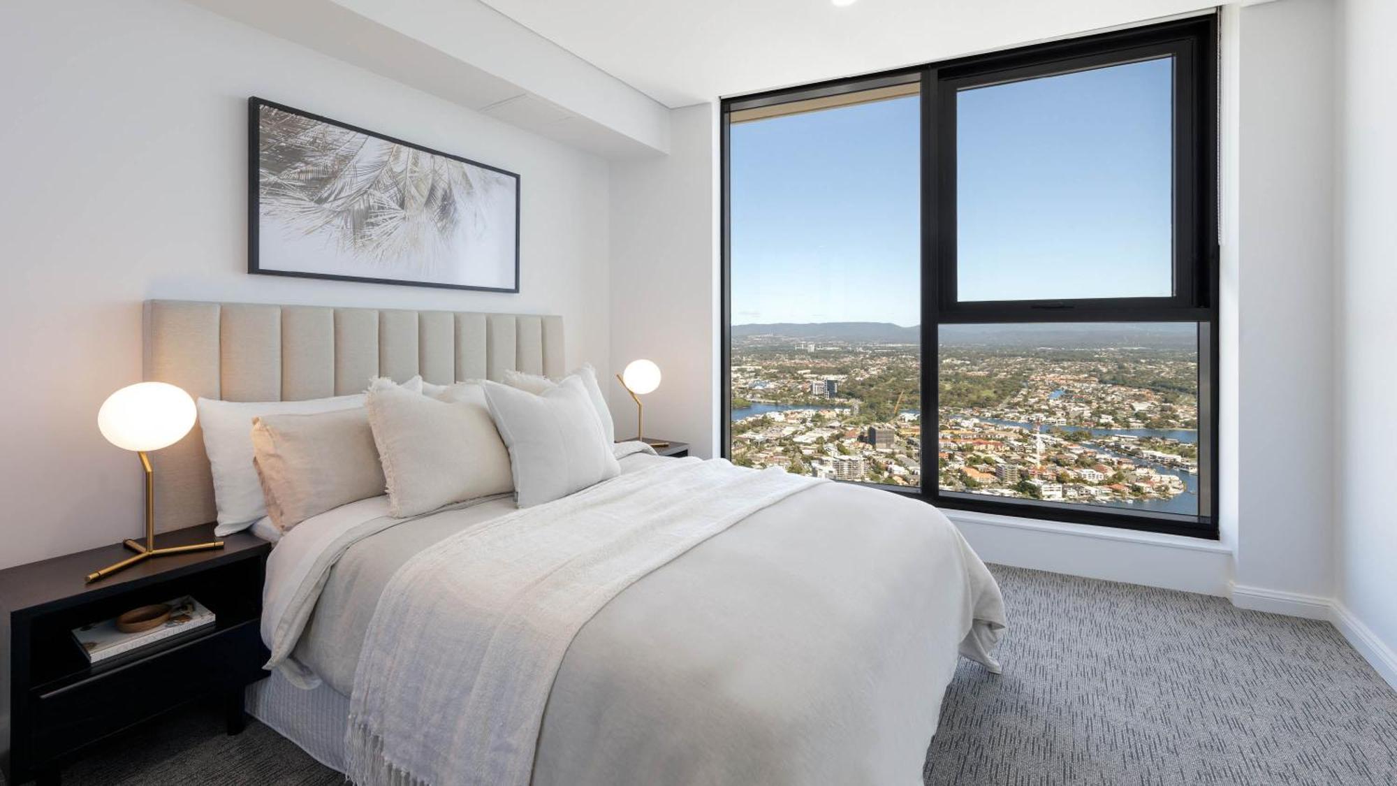 Surfers Paradise New Beachfront Apartments Guldkusten Exteriör bild