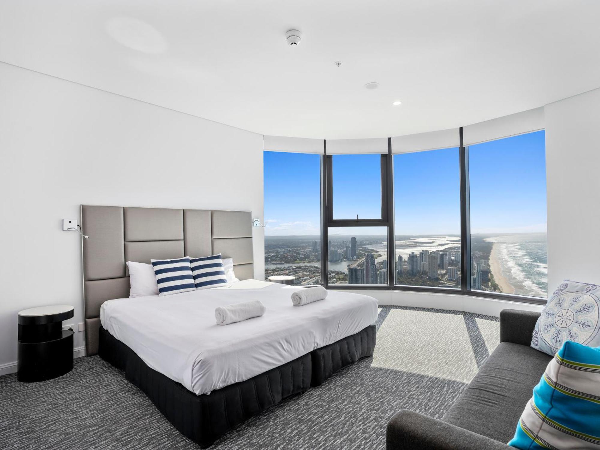 Surfers Paradise New Beachfront Apartments Guldkusten Exteriör bild