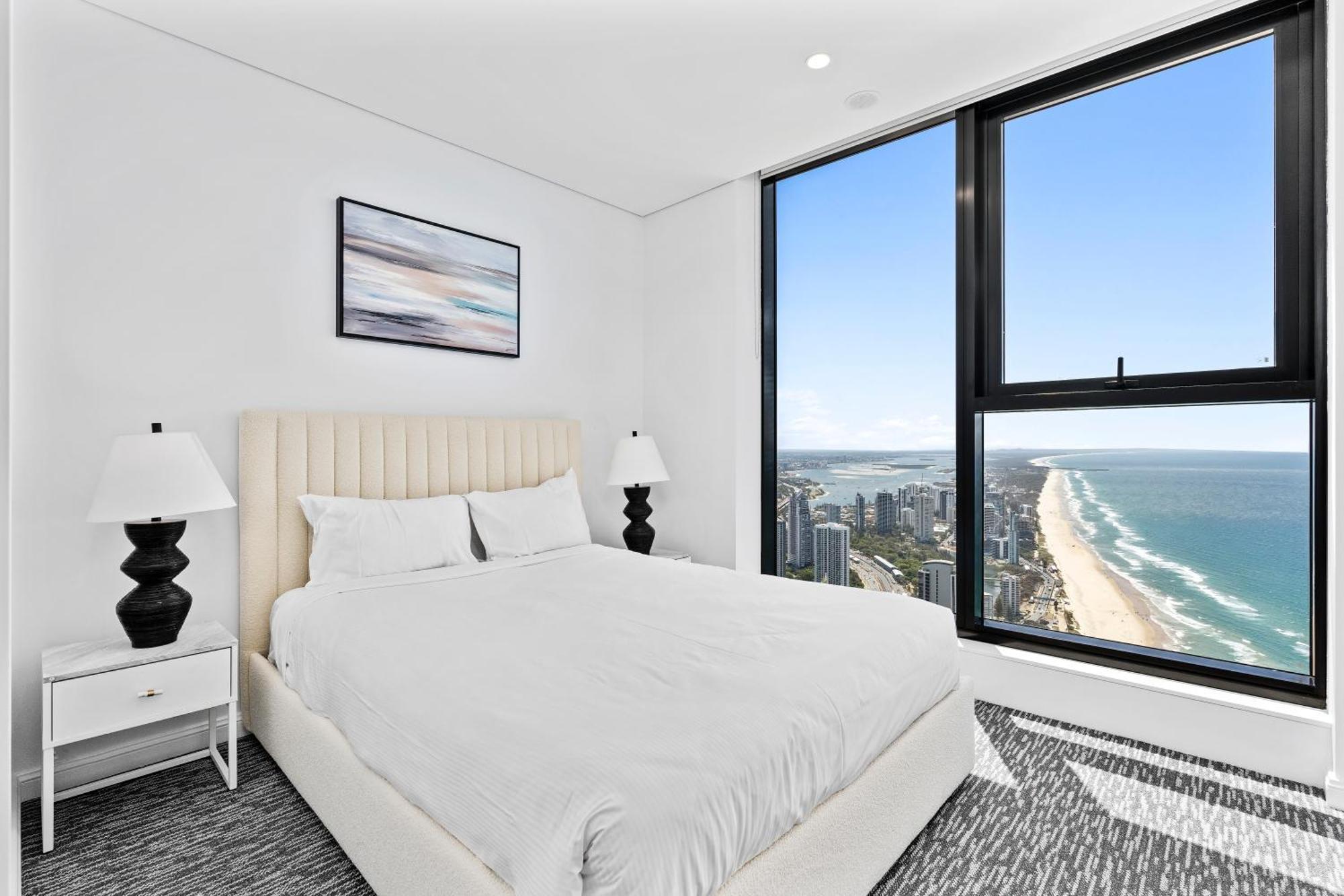 Surfers Paradise New Beachfront Apartments Guldkusten Exteriör bild