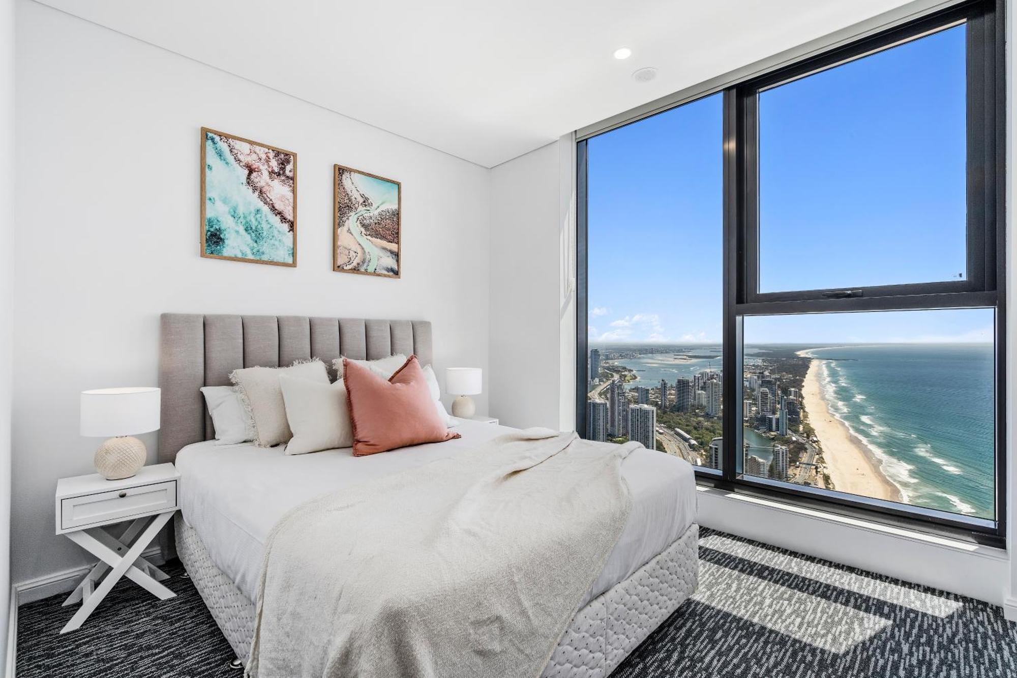 Surfers Paradise New Beachfront Apartments Guldkusten Exteriör bild