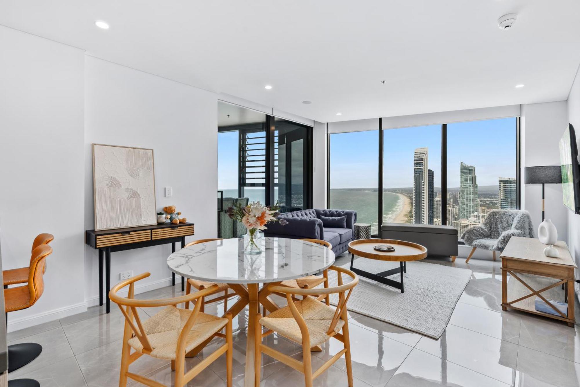Surfers Paradise New Beachfront Apartments Guldkusten Exteriör bild